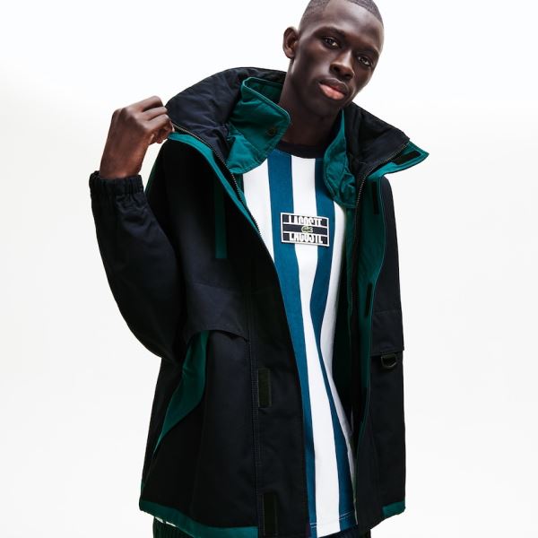 Lacoste shop live parka